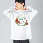 シロクマ商店の友達クマ Big Long Sleeve T-Shirt