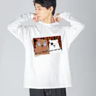 シロクマ商店のKISSクマ Big Long Sleeve T-Shirt