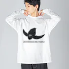 街のいろどりのオサガメ2（100円寄付商品） Big Long Sleeve T-Shirt