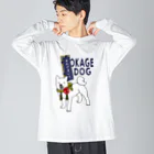 シロクマ商店のおかげいぬ Big Long Sleeve T-Shirt