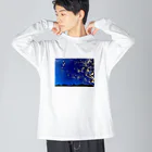 irodoriのえくぼから星 ビッグシルエットロングスリーブTシャツ