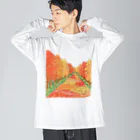 KANAT  LAMHITAの秋の散歩道 Big Long Sleeve T-Shirt