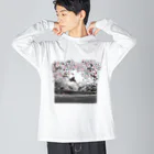 35docの門出を祝う桜 Big Long Sleeve T-Shirt