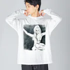 ieharatoshiakiのアルコールよりもイチゴのソーダ（両面プリント） Big Long Sleeve T-Shirt