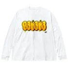 FOOD_GRAFFITI26のBANANA ビッグシルエットロングスリーブTシャツ