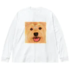 popcorn_jumpのめんこにっこり Big Long Sleeve T-Shirt