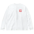 シマエナガが好きな人。のシマエナガ。BOXロゴ Big Long Sleeve T-Shirt