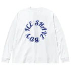 ICE SHAVE BOYのロゴ ビッグシルエットロングスリーブTシャツ