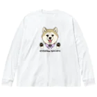 豆つぶのshiba-inu fanciers(シニア柴) Big Long Sleeve T-Shirt