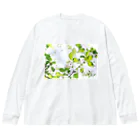 akane_art（茜音工房）の癒しの風景（エゴノキ） Big Long Sleeve T-Shirt