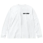 COZY WOLFの【COZY WOLF】ホワイト/アッシュ ビッグシルエットロングスリーブTシャツ