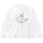 オグチヨーコのクッションとオカメちゃん Big Long Sleeve T-Shirt