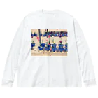 kuikoの咲いた・さいた Big Long Sleeve T-Shirt