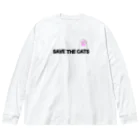 あみKENのSave the cats 3 ビッグシルエットロングスリーブTシャツ