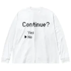 五位のcontinue ~No~ ビッグシルエットロングスリーブTシャツ