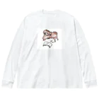 色々なキャバリアちゃんのリラックスキャバリア Big Long Sleeve T-Shirt