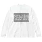 𝗧𝗮𝗿𝗼 𝗢𝘇𝗮𝗸𝗶 -𝘛‌𝘈 𝘢𝘱𝘱𝘳𝘦𝘯𝘵𝘪𝘤𝘦-の束波 / たばなみ　(黒) Big Long Sleeve T-Shirt