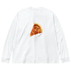 TIPS & TRICKSのペパロニピザ ビッグシルエットロングスリーブTシャツ