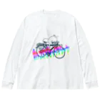 よとのかっこいいケッタマシーンモチムシ Big Long Sleeve T-Shirt