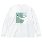 はちやあい/イラストレーターのお魚ボーイ Big Long Sleeve T-Shirt