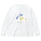 KAMAP ＆ Ricaの【KAMAP】パラソルとキンクマ Big Long Sleeve T-Shirt