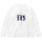 妄想国際空港 第1ターミナル免税店のチーム・ニセコ Big Long Sleeve T-Shirt