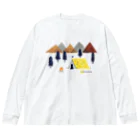 raindropのキャンプ Big Long Sleeve T-Shirt