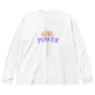 tomoruyのGirl Power ビッグシルエットロングスリーブTシャツ