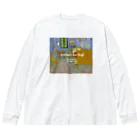 pinaのグッズの絵画にまざるオカメチャン:ゴッホ Big Long Sleeve T-Shirt