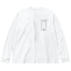 オトシモノガタリのオトシモノ注意喚起(スマホ) Big Long Sleeve T-Shirt