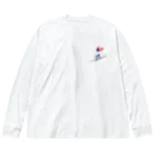 tele_tbldのテレマーカー１ ビッグシルエットロングスリーブTシャツ