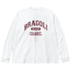 BRAGOLI 旗艦店のカレッジロゴ② Big Long Sleeve T-Shirt