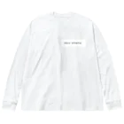 Hibino seikatsu store.のnight 02 ビッグシルエットロングスリーブTシャツ