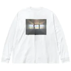 akane_art（茜音工房）の癒しの風景（海への入口） ビッグシルエットロングスリーブTシャツ