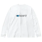 boardショップのboardロゴ ビッグシルエットロングスリーブTシャツ