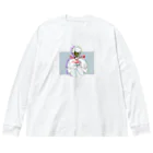 408requesttimeoutのpeace ビッグシルエットロングスリーブTシャツ