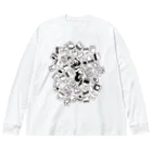 123izmの眠り読書 Big Long Sleeve T-Shirt