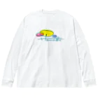 HANABI🌈のうちあげHANABI ビッグシルエットロングスリーブTシャツ