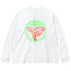 シロクマ商店のSEAFOOD ビッグシルエットロングスリーブTシャツ