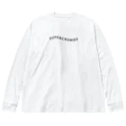 Super Crowds inc.のスパクラ ビッグサイズロングTシャツ(Black logo / 歪み) Big Long Sleeve T-Shirt