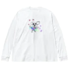 ポンケのおみせのくまっこ Big Long Sleeve T-Shirt