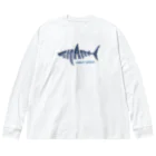 kg_shopのSHARK -Logo Style- ビッグシルエットロングスリーブTシャツ