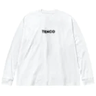 TENCO shopのTENCOちゃん（黒ロゴ） Big Long Sleeve T-Shirt