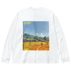 といワールドの平和な風景 Big Long Sleeve T-Shirt