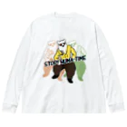 シロクマ商店のMCクマー Big Long Sleeve T-Shirt