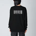 KAWARI_monoのバーコード_since1990 Big Long Sleeve T-Shirt