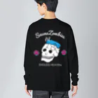 SAUNA ZOMBIESのSAUNA ZOMBIES - 蒸スカル - Big Long Sleeve T-Shirt