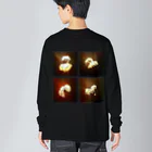 ZAIBATSU - 財閥のRosetta [red] Big Long Sleeve T-Shirt