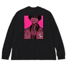 風立ちぬのルナティックのオス Big Long Sleeve T-Shirt