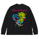 JOKERS FACTORYのTIGER ＆ DRAGON ビッグシルエットロングスリーブTシャツ